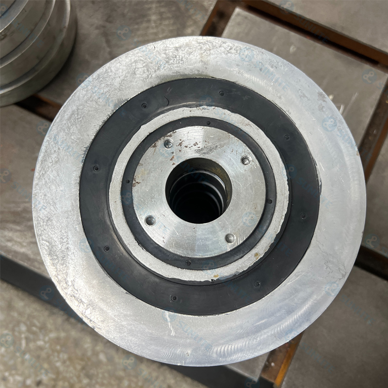 Phononic Crystal Isolator-as